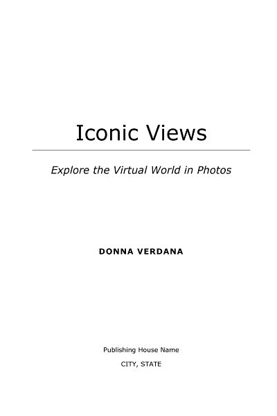 Iconic – Book Design Templates