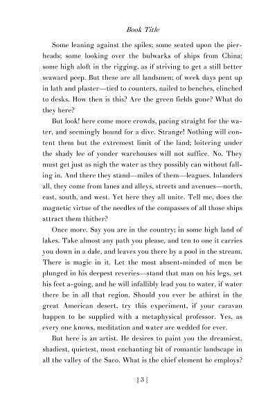 Premise — Literary Fiction Book Template | Word & InDesign – Book ...