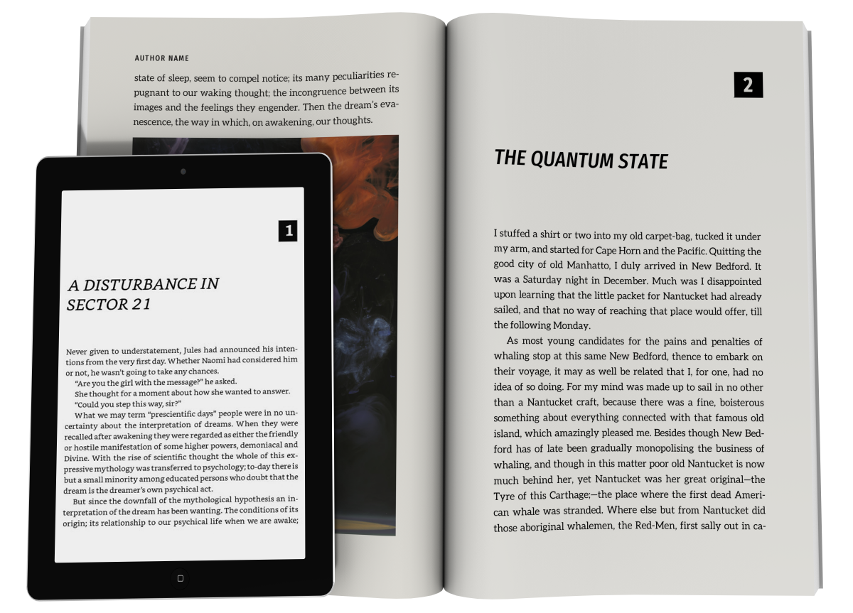 Quantum – Book Design Templates