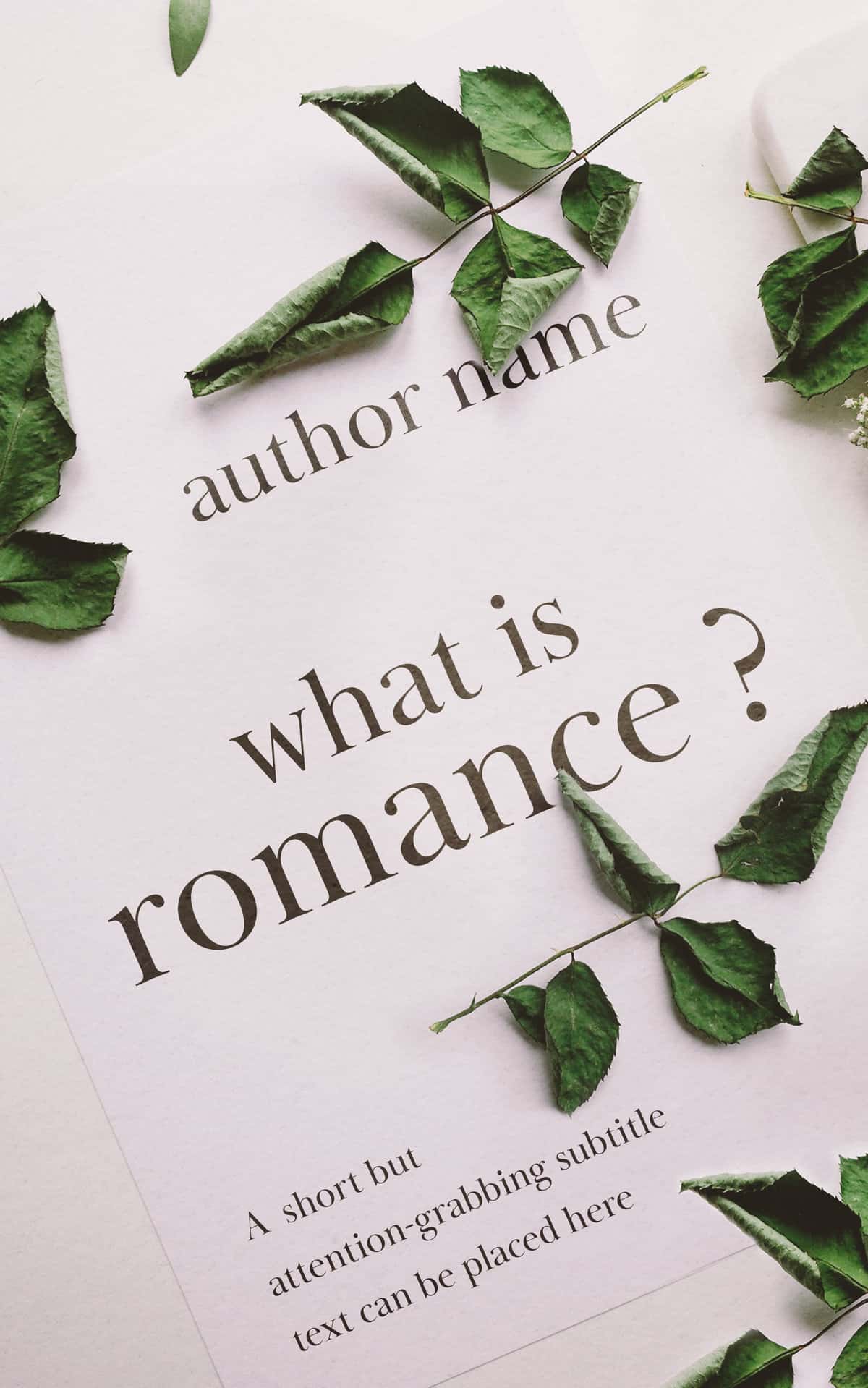 Print and eBook Cover Design Services